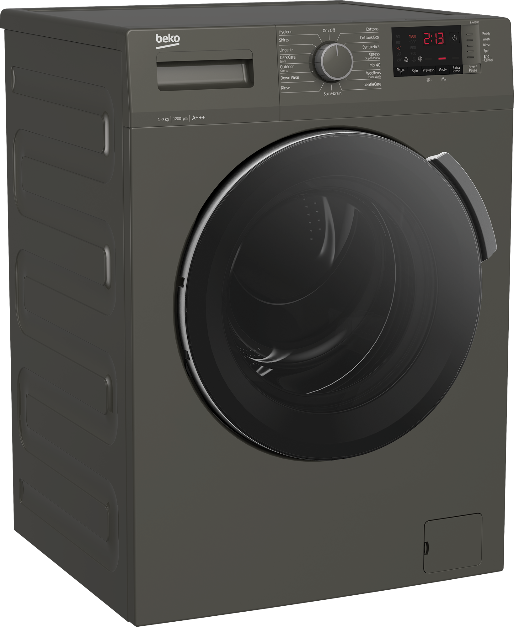 Beko BAW 385 UK: Freestanding Washing Machine (7 kg, 1200 rpm)