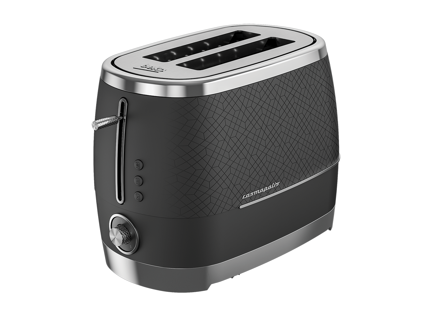 Beko TAM 8202 B: Beko Cosmopolis Toaster - Black