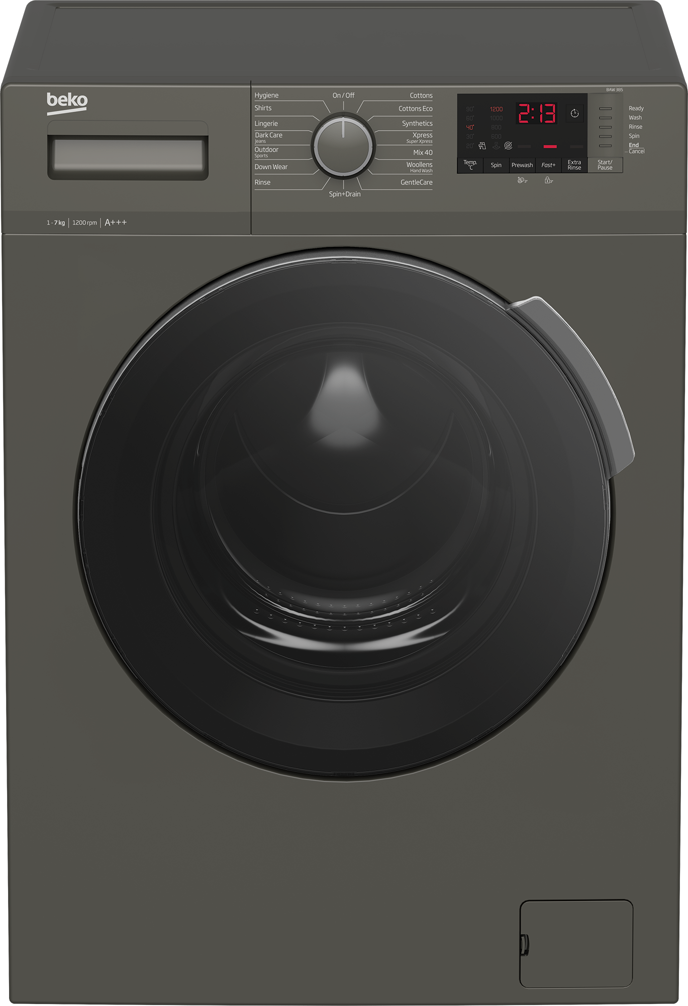 Beko BAW 385 UK: Freestanding Washing Machine (7 kg, 1200 rpm)