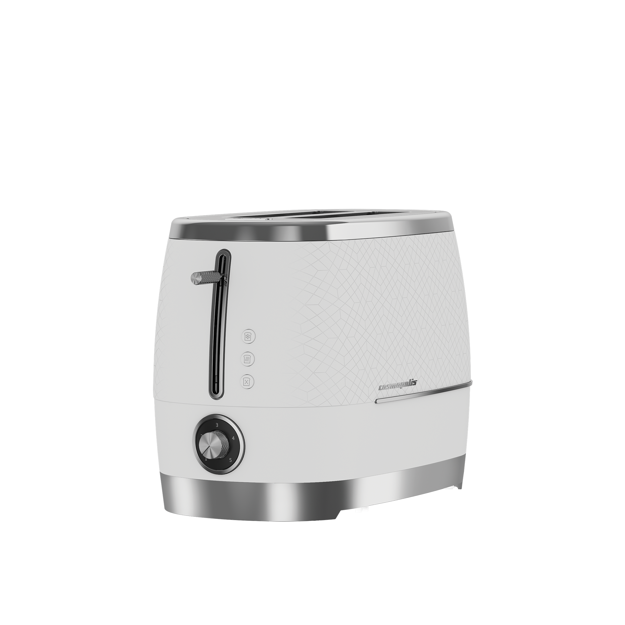 Beko TAM8202CR: Beko Cosmopolis Toaster - Chrome