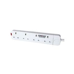 Power King HOME BEST 4 WAY POWER EXTENSION WITH LONG CABLE + FREE 4 WAY POWER EXTENSION.