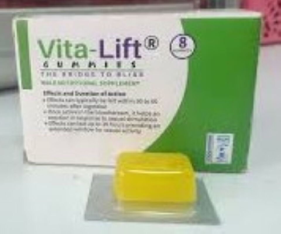Vita-Lift Gummies,Increased Confidence,Improved Blood Flow and Enhanced Stamina