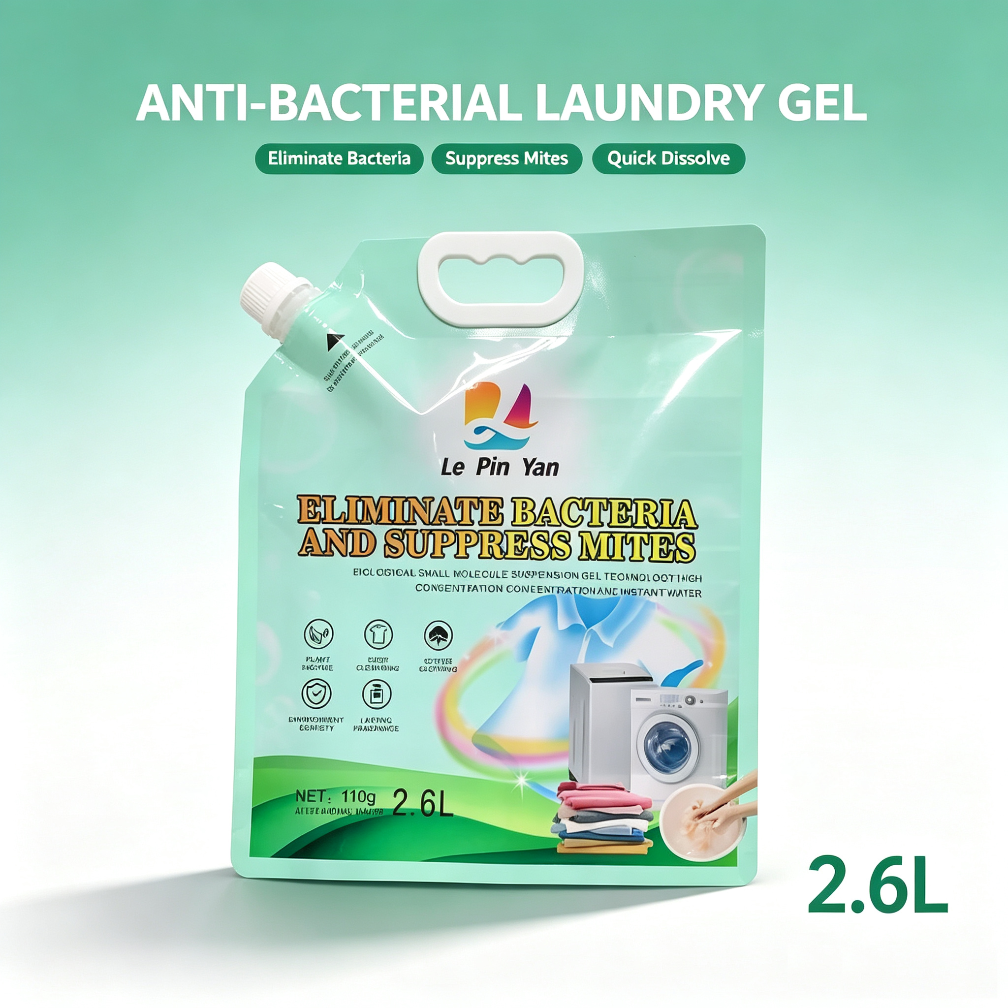 Concentrated Laundry Liquid.Portable Microcrystalline Enzyme Concentrated Laundry Sachet, Removes stubborn stains with natural enzymes.DIY Make Large Capacity Detergent, Deep Cleaning for Home & Trip.