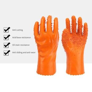A Pair Of Non-Slip Hard silicone Latex Studded Gloves