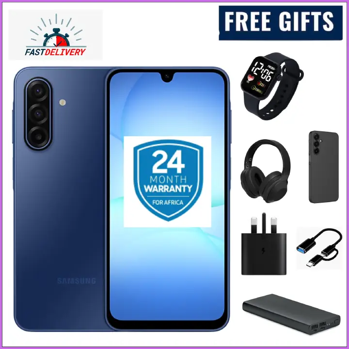 LIMITED DEALS!!!Brand New Samsung Galaxy A17 128GB/256GB+4GB/6GB/8GB 6.7" Super AMOLED Display 50MP Triple Camera Android 15 5000mAh, A17 Samsung Smart Phones  WITH FREE GIFTS