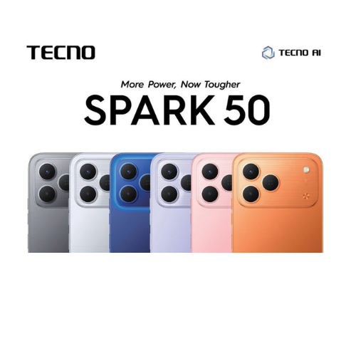 LIMITED STOCKS!!!!Brand New Tecno Spark 50 128GB/256GB + UpTo 8GB EXTENDED 6.67'' Camera 50MP Main Camera 45W Super Charging 6700mAh smartphone.COMES WITH FREE GIFTS