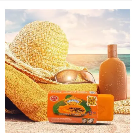 OFFER!! Original Asantee Papaya And Honey Anti Acne Soap – Nourishing, Natural Skincare for Smooth & Glowing Skin**Asante soap
