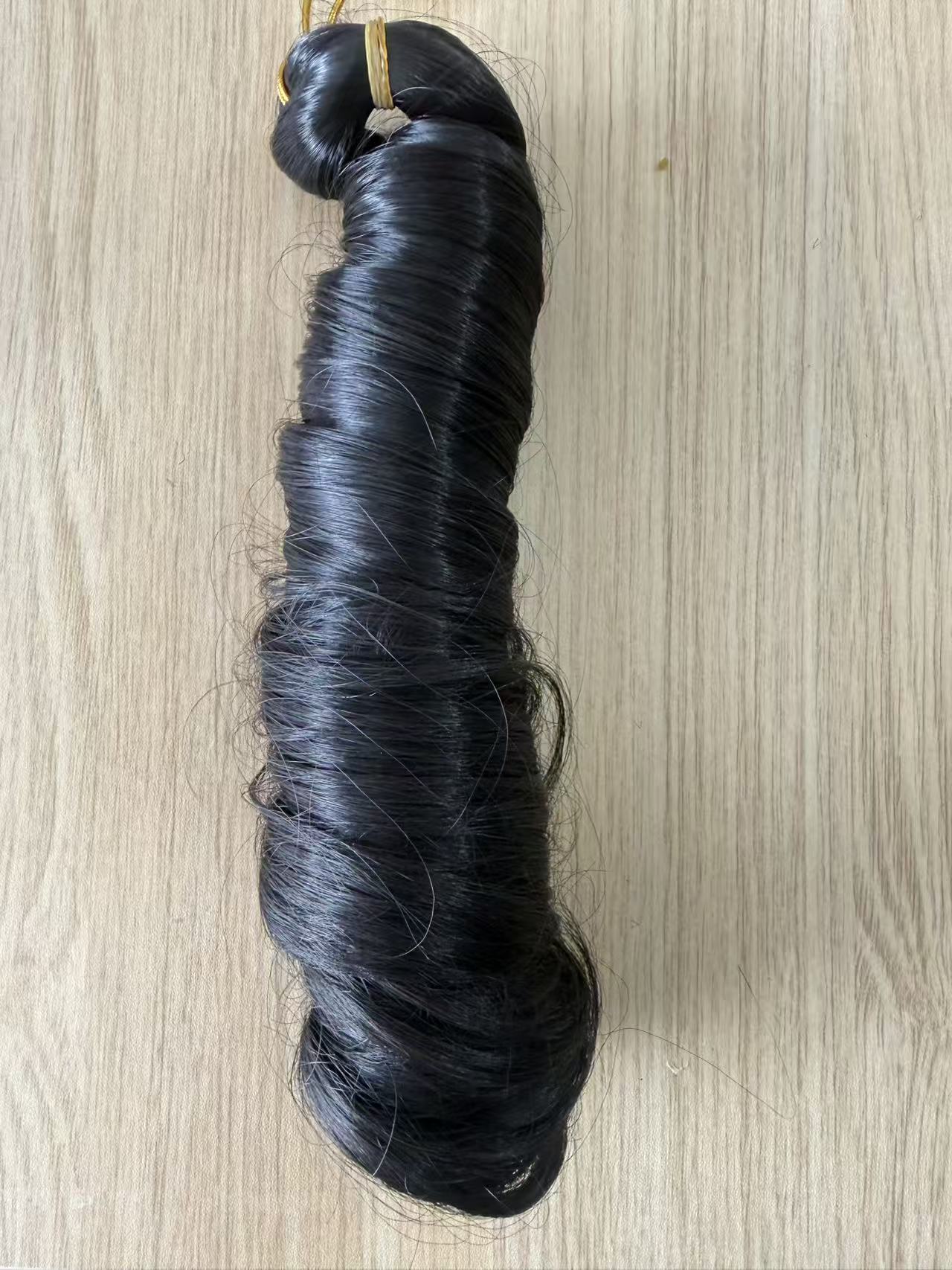 【Mix & Match 3 Colors】MISS GLOW French Curly Braiding Hair 24 Inch – Choose 3 Colors, 3 Packs (150g Each, 450g Total) – Synthetic Hair Extensions Wig ladies fashion long curly