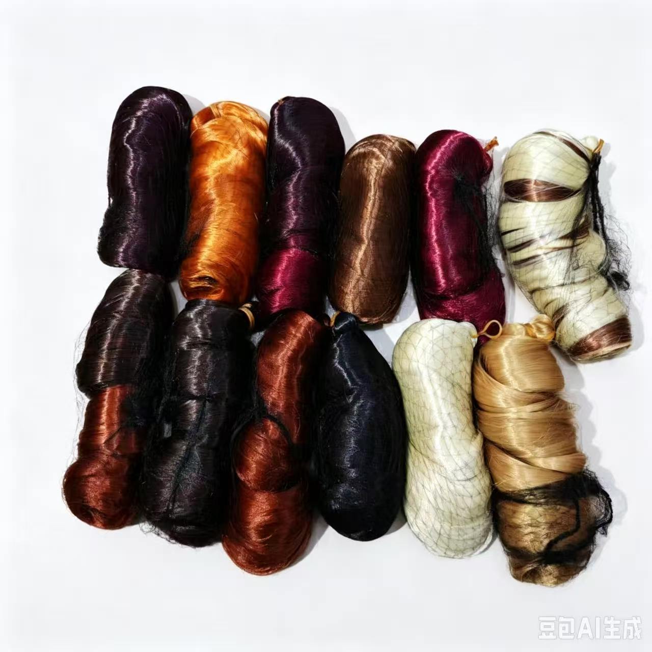 【Mix & Match 3 Colors】MISS GLOW French Curly Braiding Hair 24 Inch – Choose 3 Colors, 3 Packs (150g Each, 450g Total) – Synthetic Hair Extensions Wig ladies fashion long curly