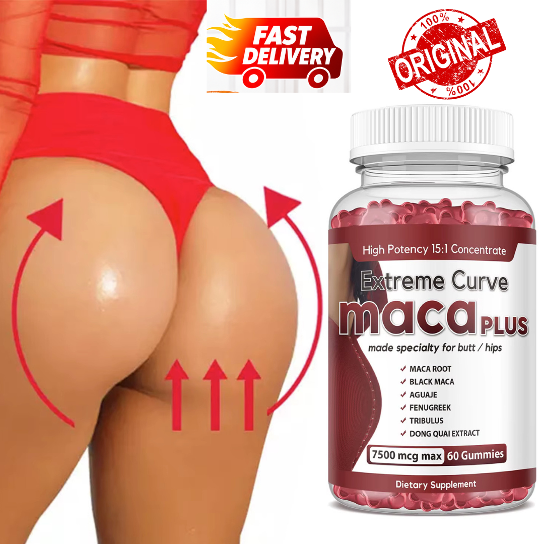 Extreme Curve Maca Plus Gummies Big Butt Gummies Booty Growth Gummies Butt Enhancement Gummies Butt Firming Gummies BBL Gummies Curves Gummies Maca Gummies Glute Growth Supplement