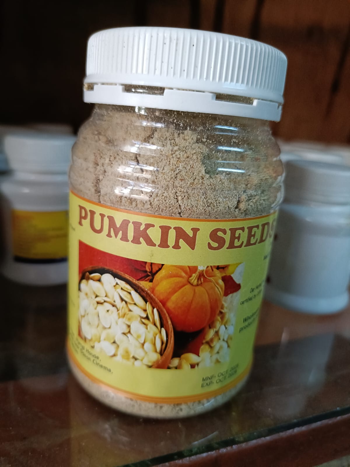 100% Organic Pumpkin Seeds Powder | Pumpkin Seed Powder | Natural Pumpkin Seeds | Libido & Male Fertility Support | Sperm Quality Support | Men's Health & Wellness | Mood Support