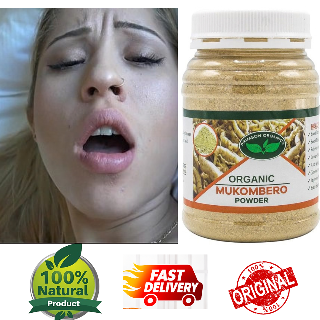 Organic Mukombero powder for men's libido, rock hard penis erections and lasting longer in bed