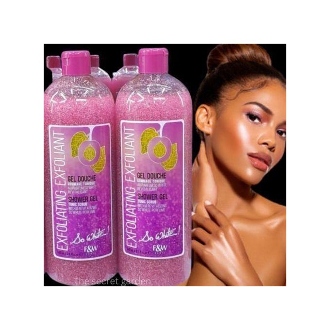 Fair & White Exfoliating Shower Gel - 940ml