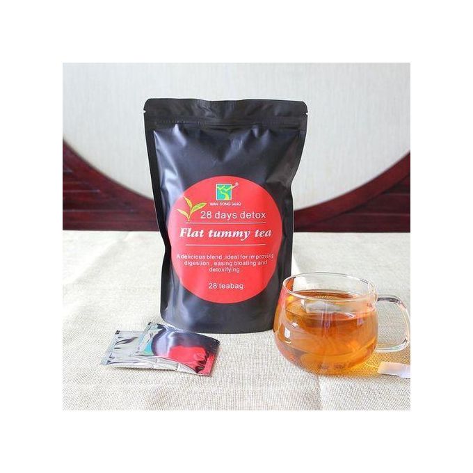 WINS TOWN Detox Slim Tea with Moringa Flat Tummy