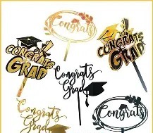 Graduation & Celebration Cake Topper Party Decoration