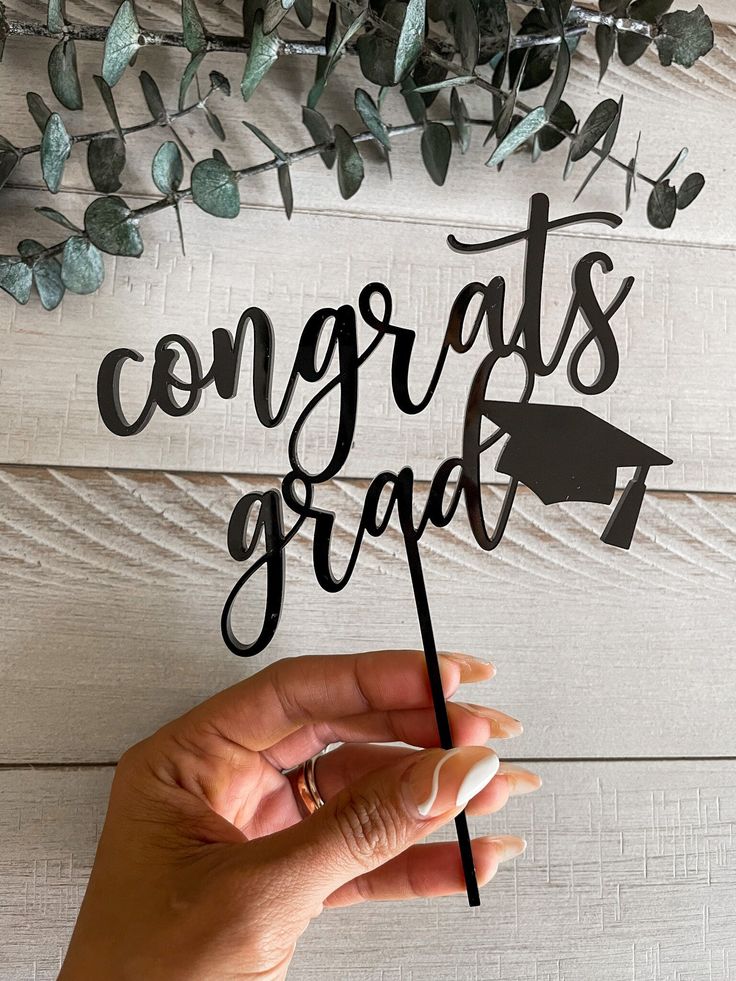 Graduation & Celebration Cake Topper Party Decoration