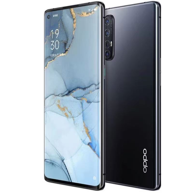 Refurbished Phone OPPO Reno3 Pro 13(8+5)GB RAM 90hz AMOLED Curved Screen 128GB Stoarge in-Display Fingerprint 48MP+32MP 4025 mAh 5G Snapdragon 765G OPPO Reno 3 Pro Smart