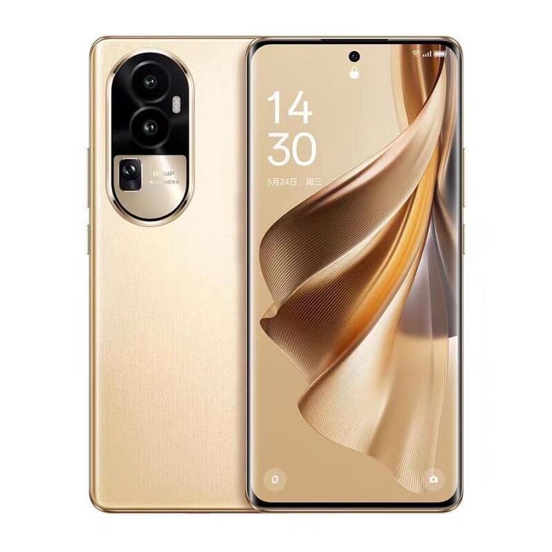 Refurbished OPPO Reno10 128G/256G is a 5G mobile phone with a facial recognition system. Rear camera: 64MP main camera F1.7 + 2MP monochrome lens F2.4. Front camera: 32MP F2.4 with AF auto focus.