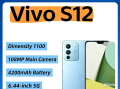 Refurbished vivo S12 Front: 44MP main camera + 8MP ultra-wide angle 1.08MP + 8MP ultra-wide angle + 20MP macro. Features: Panoramic HDR, Panoramic Night Scene, Beauty Mode, Portrait Style. Facial reco