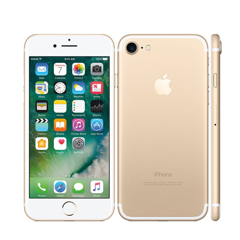 Refurbished smartphone iphone 7 128GB+2GB 12M+7MP 4.7 inch256G/128G/32G apple with fingerprint iphone7  Unlock the mobile phone - worldwide use