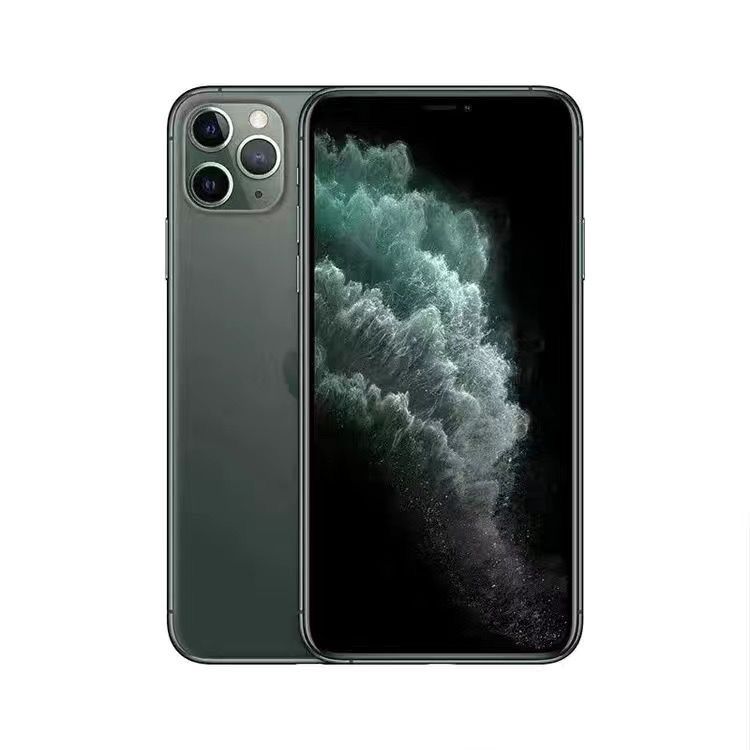 Refurbished Apple iPhone 11 pro A13 Bionic Chip Smartphone, 4GB RAM + 64GB/128GB/256GB Storage, Face ID, Dual SIM, 2G/3G/4G/LTE Compatible, 12MP + 12MP Rear Cameras with Facial Recognition Unlock