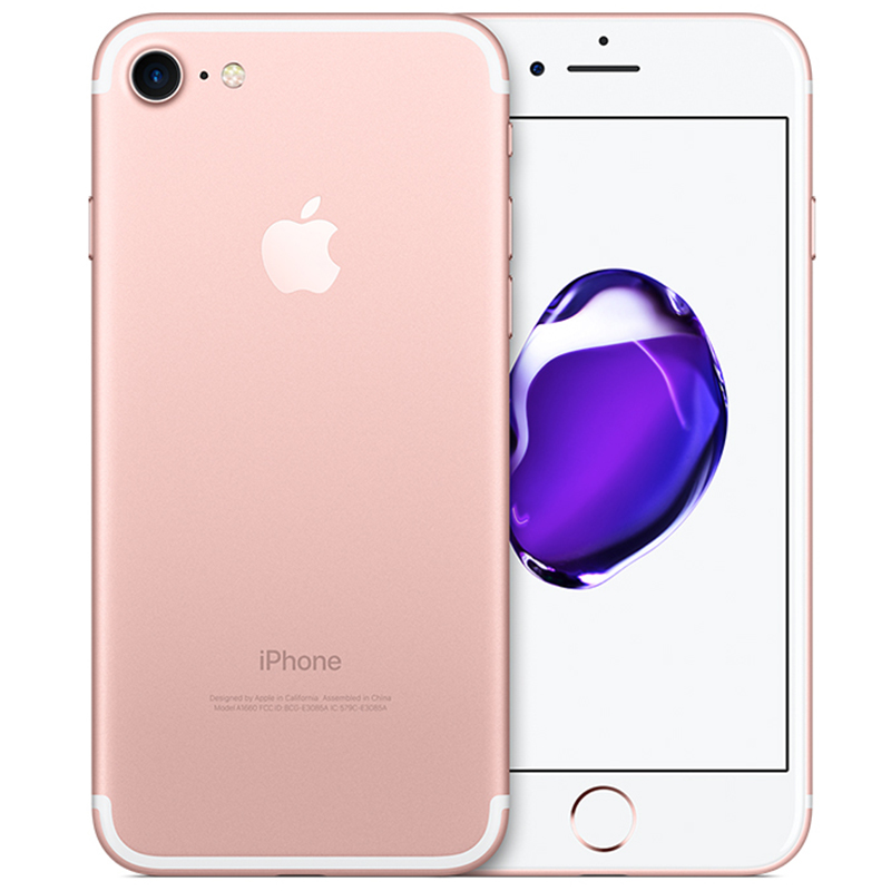 Refurbished smartphone iphone 7 128GB+2GB 12M+7MP 4.7 inch256G/128G/32G apple with fingerprint iphone7  Unlock the mobile phone - worldwide use