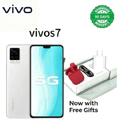 Refurbished vivo S7 Features facial recognition. 5G 6.44-inch screen CPU Qualcomm Snapdragon 765G 64MP camera 4000mAh rechargeablesmartphone No fingerprint recognition function