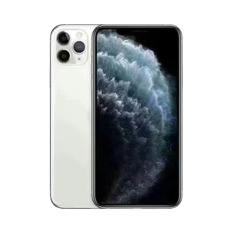 Refurbished Apple iPhone 11 pro A13 Bionic Chip Smartphone, 4GB RAM + 64GB/128GB/256GB Storage, Face ID, Dual SIM, 2G/3G/4G/LTE Compatible, 12MP + 12MP Rear Cameras with Facial Recognition Unlock