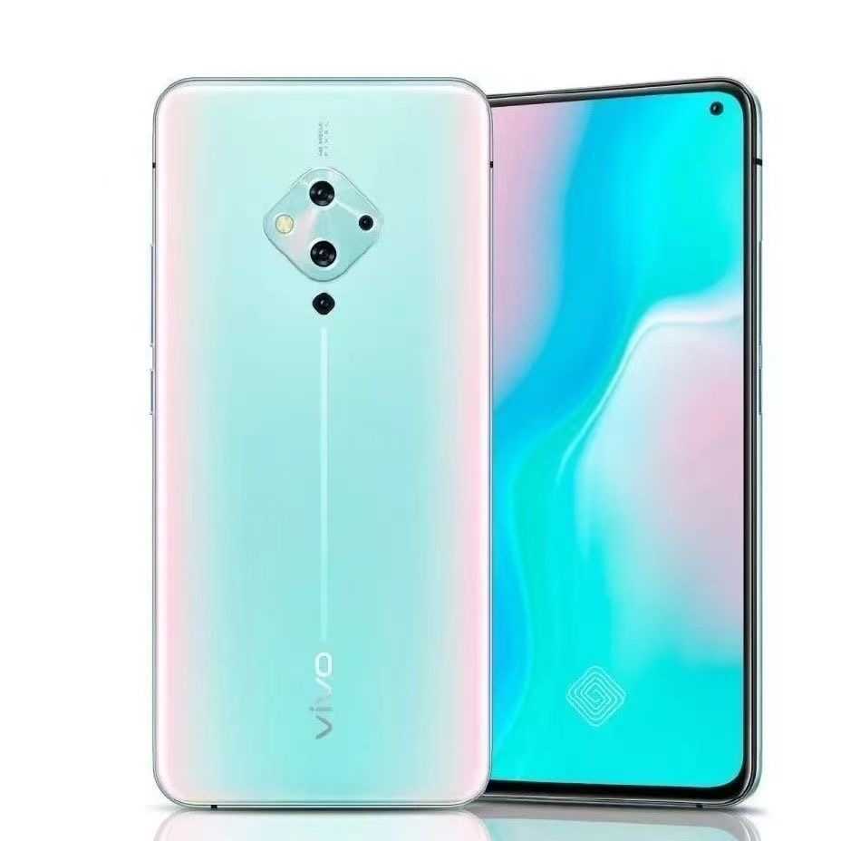 vivo s5 Unlock: Facial Recognition. Dual-SIM mobile phone Battery: 4100mAh. Screen: 6.44 inches. Front camera: 32MP. Rear quad-camera: Depth lens 48MP main camera (f/1.79) + 8MP ultra-wide angle + 5MP