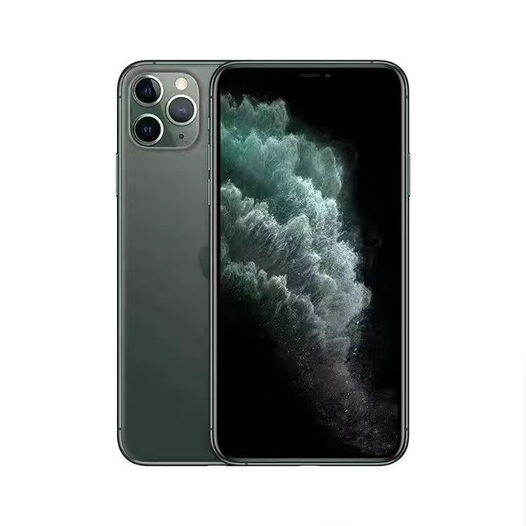 Refurbished Apple iPhone 11 Pro max 512/256G/64G + 4GB Smartphone Face ID Unlock 6.5 Inch+4G Refurbished Phone No face recognition  Already unlocked for global use