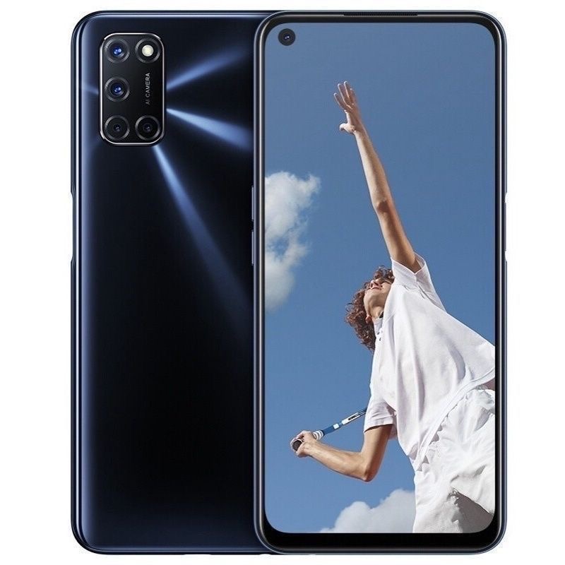 Refurbished OPPO A52 is a 5G mobile phone released in December 2020. Biometric Identification: Side fingerprint recognition + Face recognition Rear  12MP main camera Typical 5000mAh