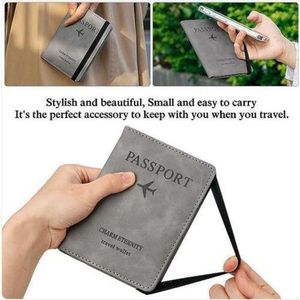 Passport Holder for Travel Essentials, Passport Wallet Cover Case for Travel Must Haves Accessories,Passport Book Holders for Women and Men