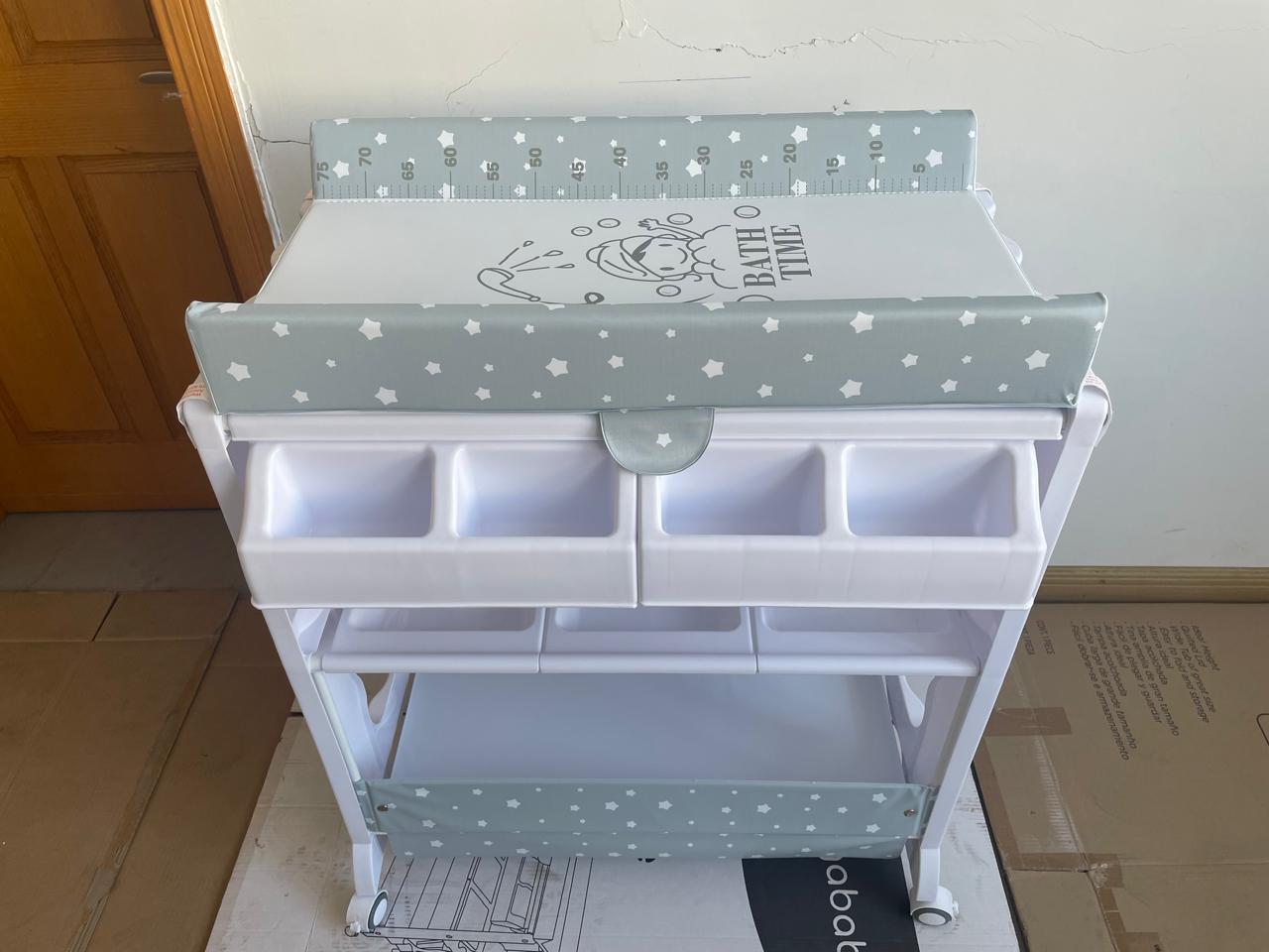 Kids Baby Bath Station for Babies Toddlers Comfortable Bathing Support Safe Stable Design Easy Cleaning Portable Baby Care Bathing Station Home Travel Essentials