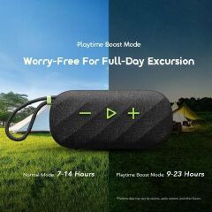 Oraimo SpaceBox Active Wireless Speaker 25W Portable Bluetooth Speaker Powerful Bass Loud Sound IP55 Waterproof Up to 14H Playtime Outdoor Party Speaker