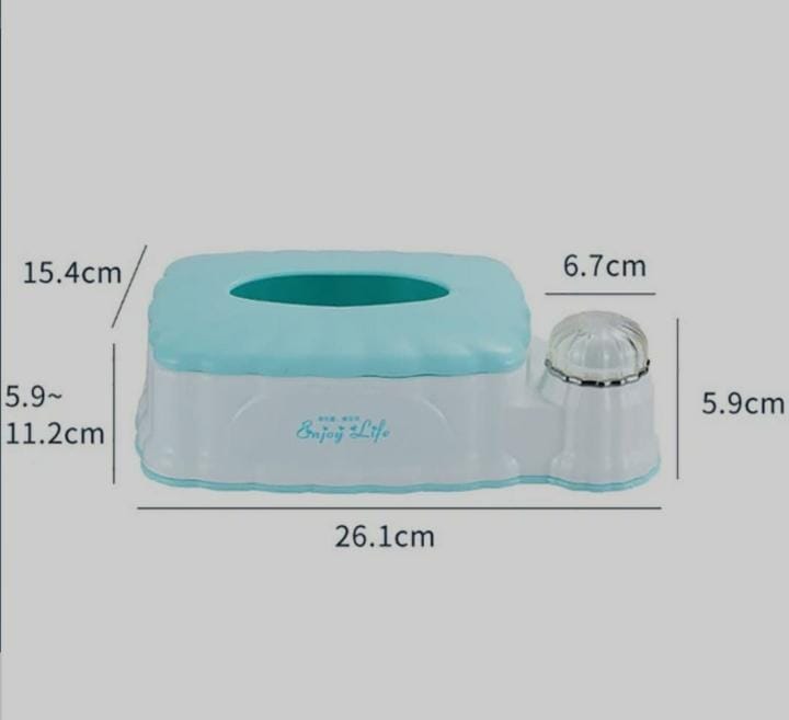 2-in-1 Serviette Holder & Toothpick Dispenser | Plastic Napkin Tissue Holder Ideal for dining tables, kitchens, restaurants, offices and entertaining guests.