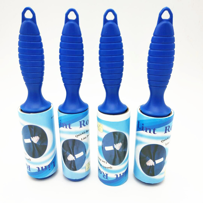 Reusable Lint Remover Roller Brush for Clothes,  Furniture and Bedding – Blue Measurements 23cm by 4.5cm,Multipurpose Use,Reusable Handle