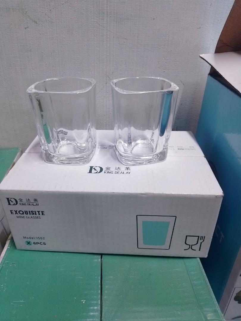 6PCS TOT GLASS  Capacity 63ml