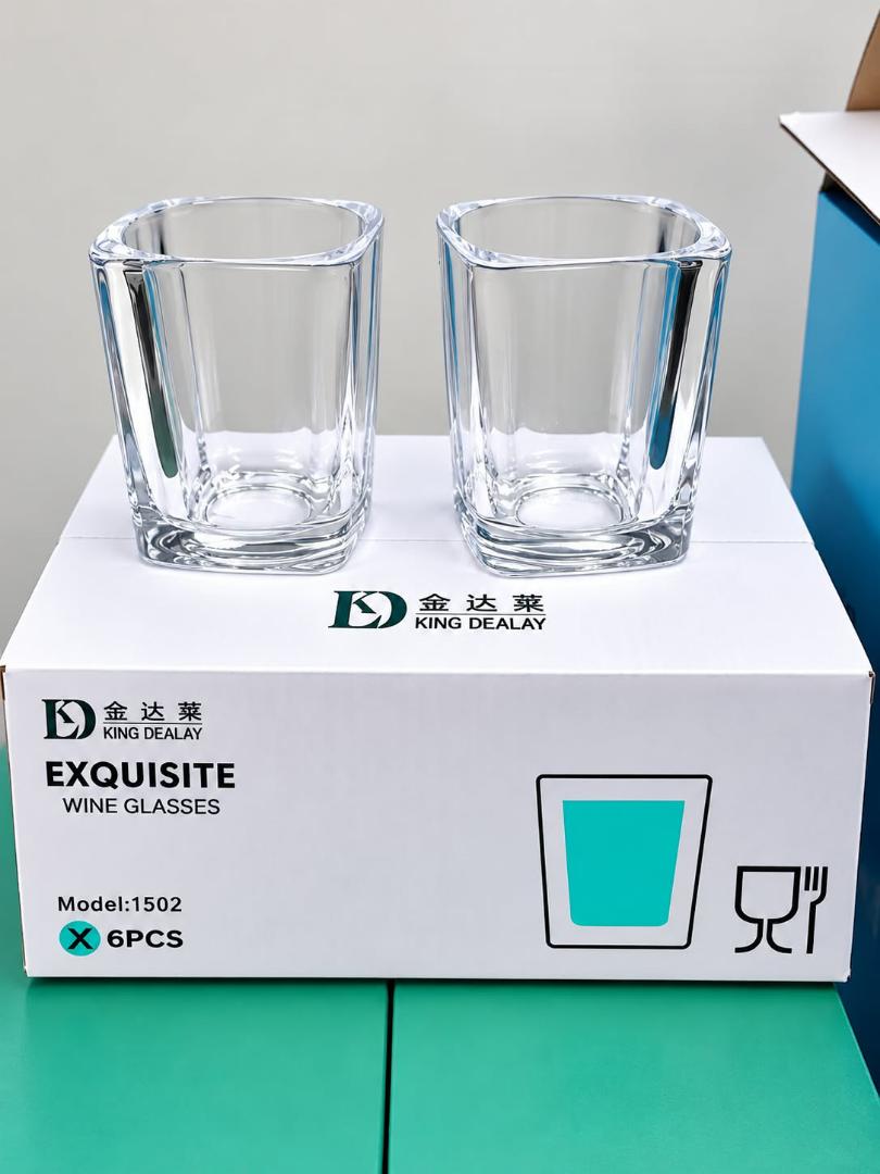 6PCS TOT GLASS  Capacity 63ml