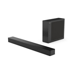 Hisense Sound bar System HS1800 140 Watts 2.1 CH with WIRELESS SUBWOOFER Woofer Bluetooth Speaker Remote HisenseHS1800 Soundbar Hisense 2.1 CHANNEL Audio Soundbar 140W Sound System