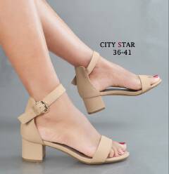 Women Ladies Elegant Block Heel Sandals Open Toe Ankle Strap Party Office Heels Sizes 36–41