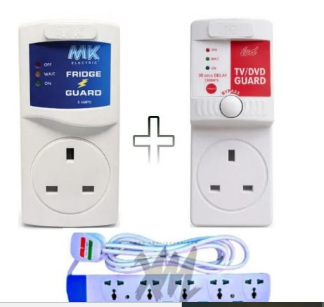 LIMITED TIME DEAL!!! FRIDGE GUARD AND TV GUARD FOR SOLARMAX TV+FREE 5 WAY Extension