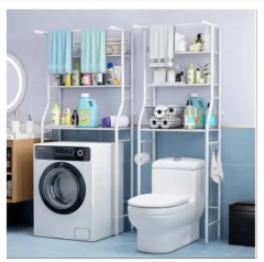 HomeMate 3 Layer Over The Toilet Rack Organizer With Guardrail Bathroom Organizer Free Standing Space Saver Stands Rack For Toilet Bathroom Accessories TRK01HomeMate 3 Layer Over The Toilet Rack Organ