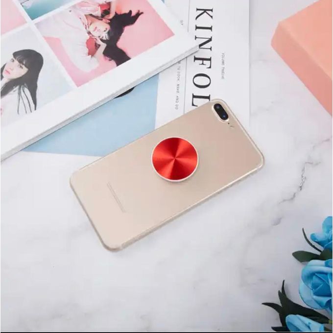 Collapsible Phone Grip and Stand for Mobile Phones & Tablets | Expandable Finger Holder & Kickstand for iPhone, Samsung,