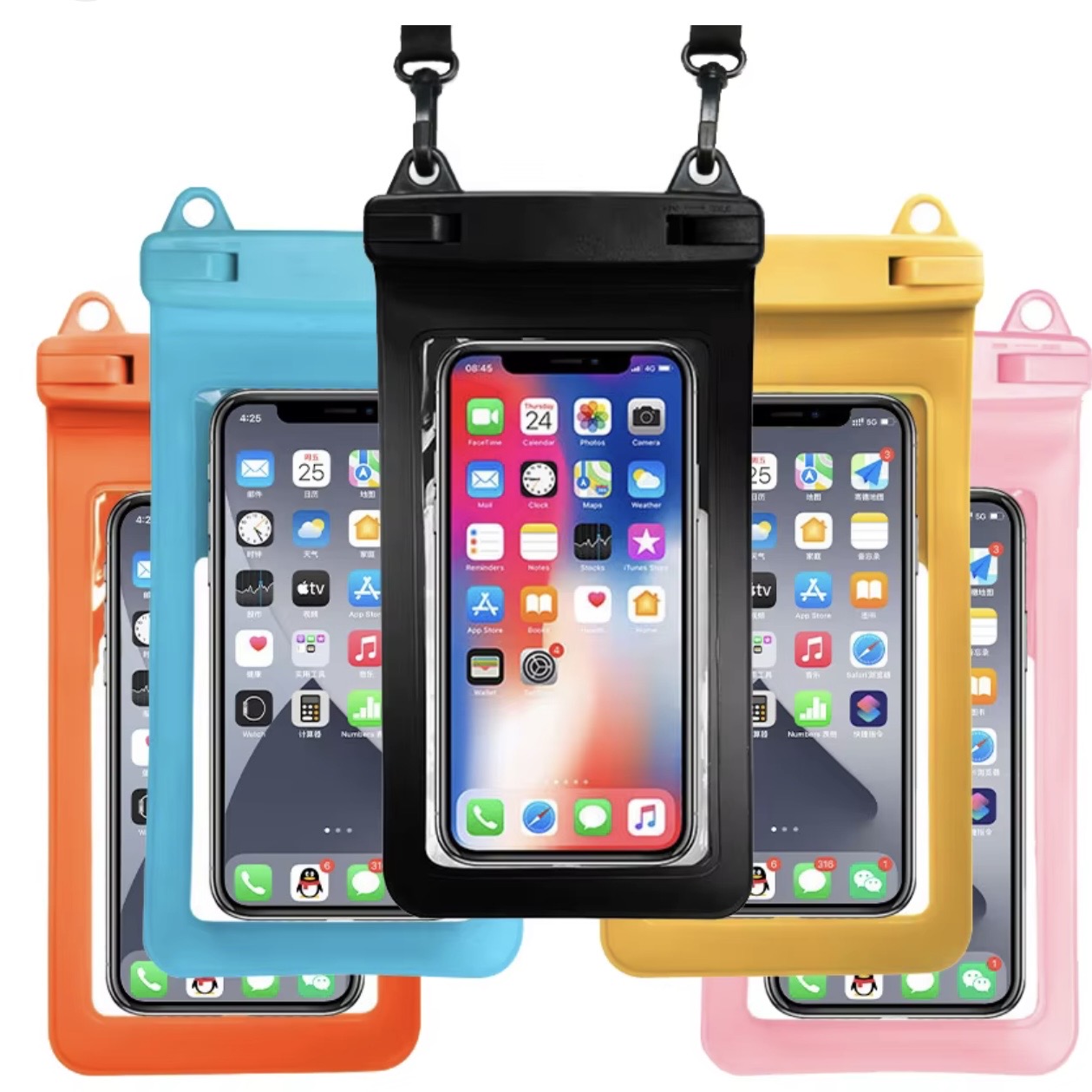 Universal  Waterproof Phone Pouch – Underwater Floating Dry Bag Case