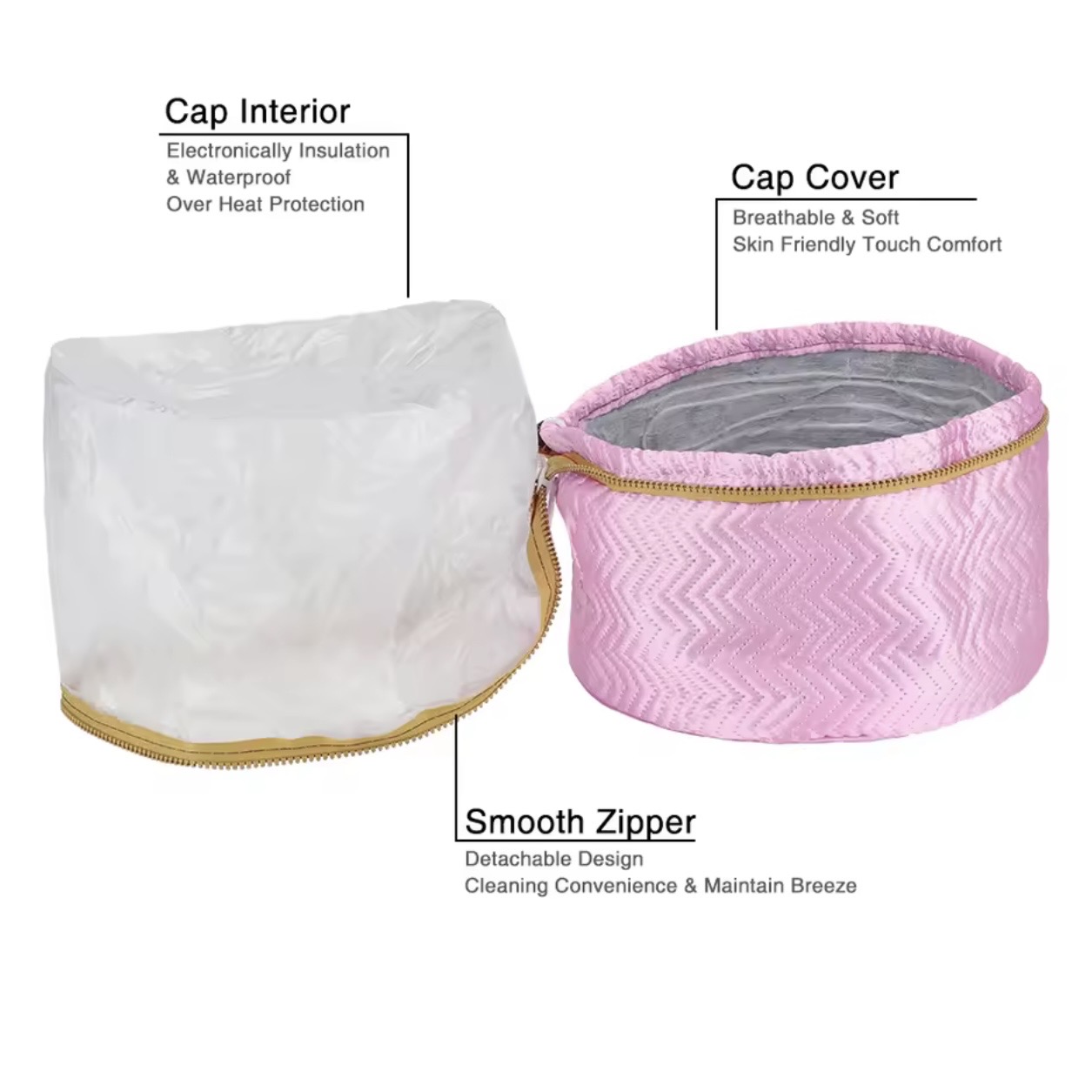 Electric Hair Steamer Cap – Deep Conditioning & Heat Treatment Thermal Thermal Cap