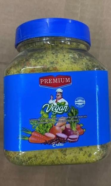 Premium Vegan Food Seasoning Powder, All-Purpose Vegetable Broth & Spice Blend with Dehydrated Veggies (Carrot, Onion, Celery)