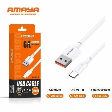 Amaya type c charging cables typec Data Cables type-c Fast Charging data line For Android Phone Charger Cable