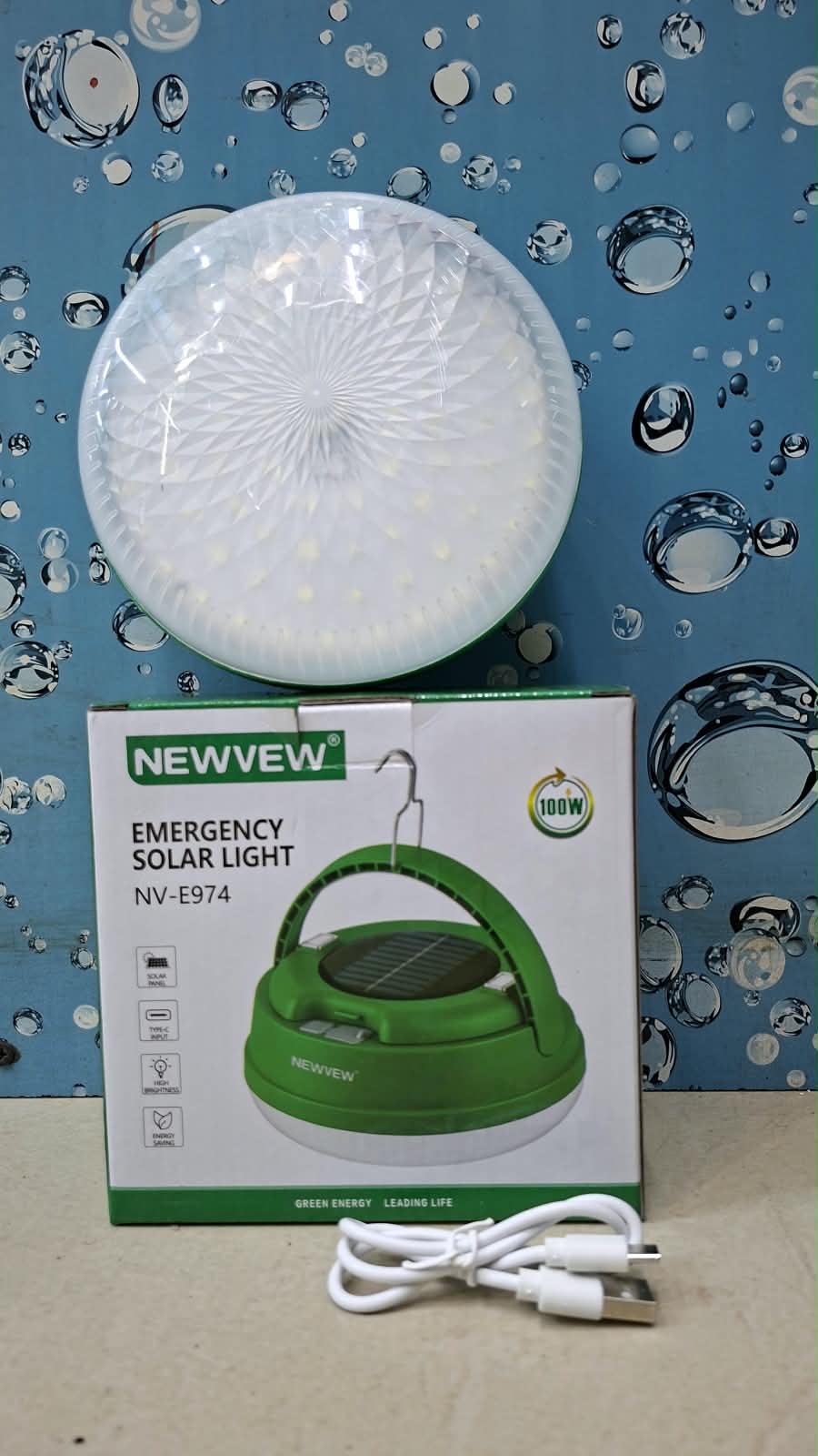 ☀️ SOLAR EMERGENCY LIGHT 🔦

✅ Solar powered
✅ Rechargeable battery
✅ Bright LED light
✅ Works during power blackouts
✅ Energy saving
✅ Portable & easy to carry
✅ Ideal for home, shop, camping & outdo