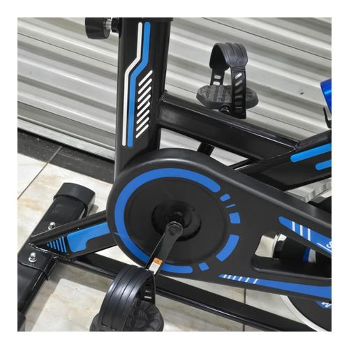 Euromax Indoor Spinning Exercise Bike with LCD Display, Phone Holder & Approx. 6kg Flywheel