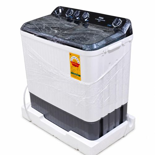 Haier 10kg Twin Tub Washing Machine Semi-Automatic Wash & Spin Fresh Air System – HTW100-M1217